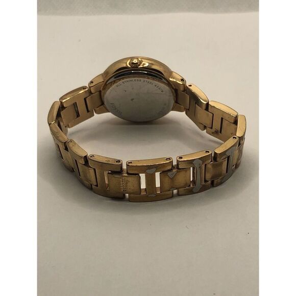 Fossil ES3284 Women's Rose Gold Stainless Steel Analog Silver Dial Watch PQ50 - Picture 8 of 8